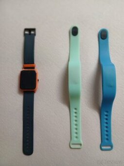 Chytré hodinky + fitness náramky (bez nabíječky)