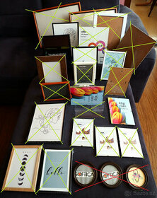 4 rámečky na fotky