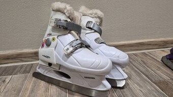 Dětské lední brusle nastavitelné Worker Kira (vel. 33-36)