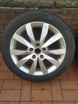 ALU kola 17" orig Škoda Octavia III "CRYSTAL "