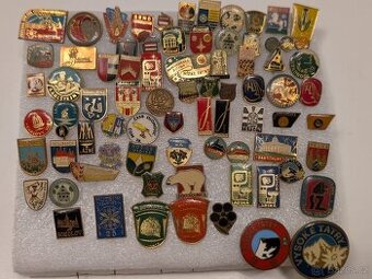 Prodám odznaky měst a míst