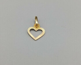 Zlatý přívěsek 0,30g, 14 kt, 585/1000