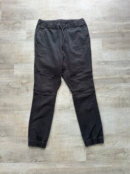 Bavlněné jogger kalhoty H&M, černé, vel.170