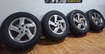 Alu kola R16 5x114,3 Dacia + letní pneu 215/65/16 Hankook