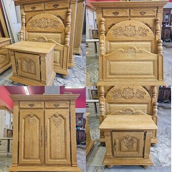 Celodřevená ložnice Dub Super Stav. Pc 5125 DM. Viz foto