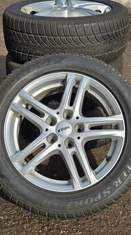 ALU kola Rial 16" 5x112 + pneu Dunlop Prodám alu