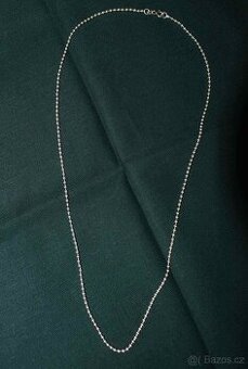 Stříbrný řetízek kuličkový 1,9 mm