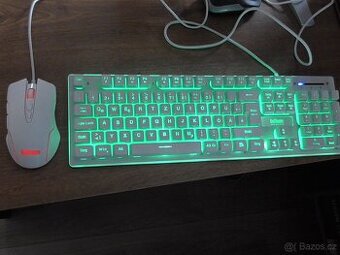 SET Podsvicena (Klavesnice a mys) RedThunder USB