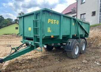 Návěs na traktor, nostnost 9,t Tun