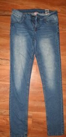 Dívčí džíny/jeans, vel. 164-170, 14-15 years
