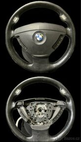 Multifunkční vyhřívaný volant BMW E65.