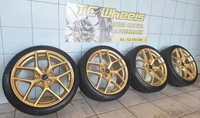 .Alu kola R18 5x112 Borbet + zimní pneu 215/40/18