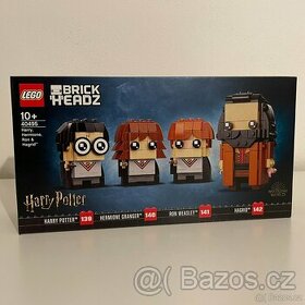 LEGO BrickHeadz 40495 Harry, Hermiona, Ron a Hagrid