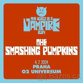 listek The smashing pumpkins Praha