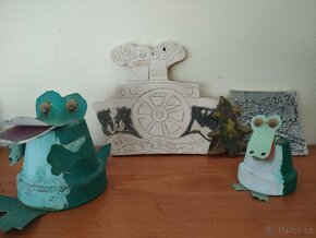 Sklo, keramika, porcelán, figurky