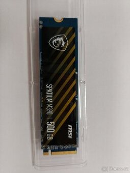 NVMe SSD disk MSI Spatium M390 - 500GB
