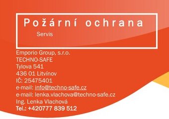 Komplexní služby v oblasti BOZP a požární ochrany