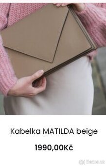 Kabelka vyrobená v Itálii kožená Ľúbivé Matilda
