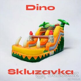 Skákací hrad - nafukovací skluzavka