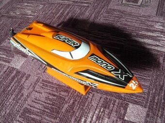 RC loď Super Mono X V2 ARTR Brushless + vozík