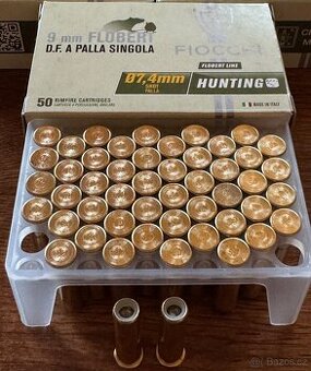 Fiocchi 9mm Flobert slug jednotná střela