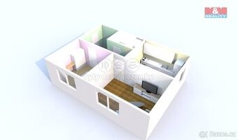 Pronájem bytu 2+1, 58 m², Praha, ul. Kremličkova