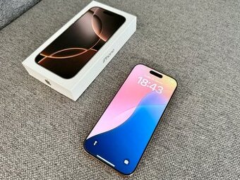 iPhone 16 Pro 128 GB | 100% baterie | koupený v dubnu 2025