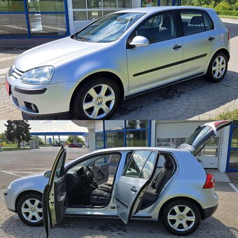 VW GOLF V 1,4 16v AUTOKLIMA, PARKOVACÍ SYSTÉM, ALU KOLA...