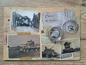 Stříbrná mince M4 Sherman 1OZ