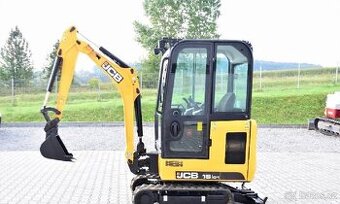 Minibagr JCB•1,6t•model 15C-1•11.7 kW,1050mth