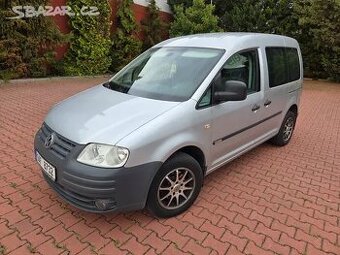 VW Caddy 1.9TDI 77kW 2009,tažné,bez koroze,serviska