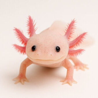 Axolotl růžový