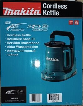 Makita DKT360Z bez aku Rychlovarná konvice