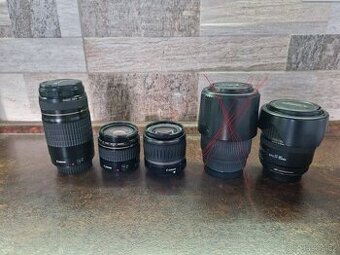Canon EF objektivy na opravu / díly