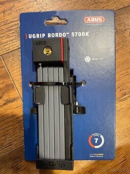 Zámek Abus uGrip Bordo 5700/80K černošedý NOVÝ