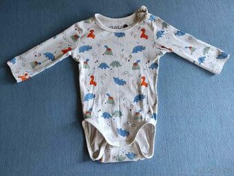 Kojenecké body s barevnými dinousaury, vel. 68