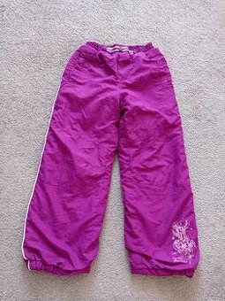 Zateplené kalhoty vel.122