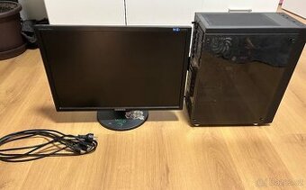 Počítač a monitor Samsung