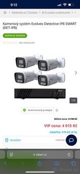 Kamerový systém Evolveo Detective IP8 SMART (DET-IP8)