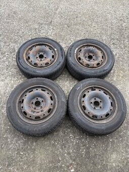 Zimní sada Škoda Fabia - 185/60/14 - 5x100 - vzorek 6mm