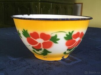 Stará smaltovaná mísa