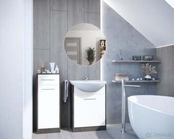 Koupelnový nábytek s umyvadlem a zrcadlem NOVÉ