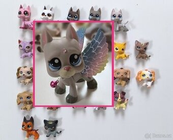 NOVÉ LPS Littlest Pet Shop + křídla, drahokam, rolnička