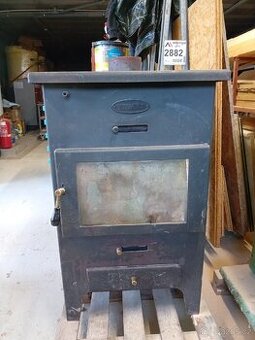 Krbová kamna s výměníkem Verner Golemek 12/7