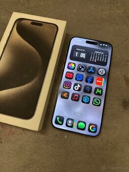 IPhone 15 PRO MAX 256Gb top stav