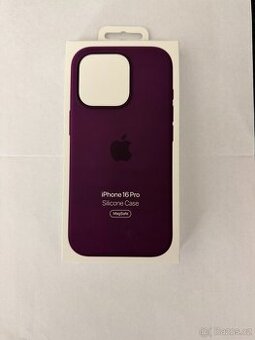 Apple iPhone 16 Pro – silikonový kryt (Švestkový) nový