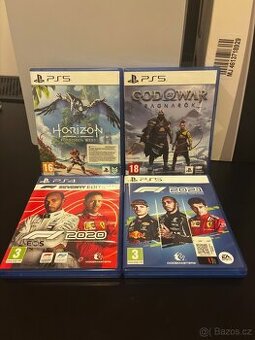 Hry na PS5 + PS4