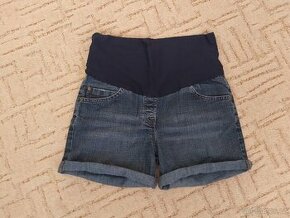 Těhotenské riflové kraťasy Christoff 36/38