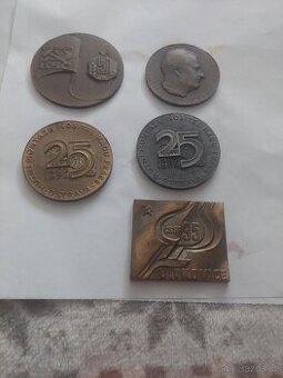 Prodám medaile dle fota