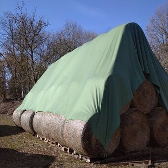 Prodám slámu kulaté balíky